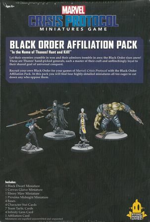 Marvel: Crisis Protocol Black Order Affiliation Pack