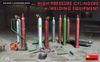 Mini Art High pressure cylinders w/welding equi.