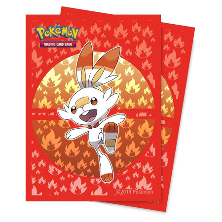 Koszulki na karty Pokemon SwordShield Scorbunny