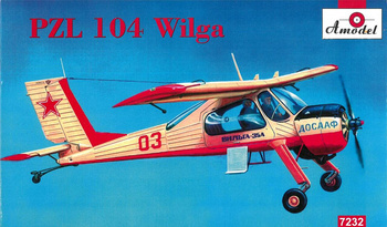 Amodel 7232 PZL-104 Wilga model plastikowy do sklejenia i pomalowania