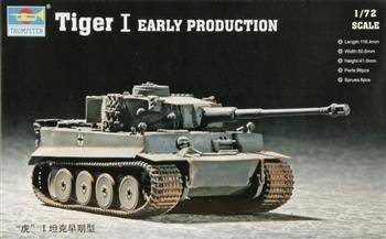 Trumpeter 07242 Tiger I Early Production