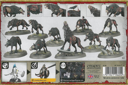 Soulblight Gravelords Dire Wolves