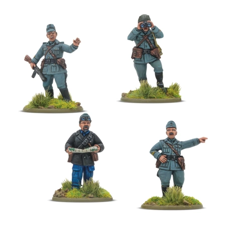 Bolt Action Italian Platoon Commanders