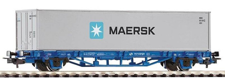 Piko 58743 Wagon platforma z kontenerem Maersk