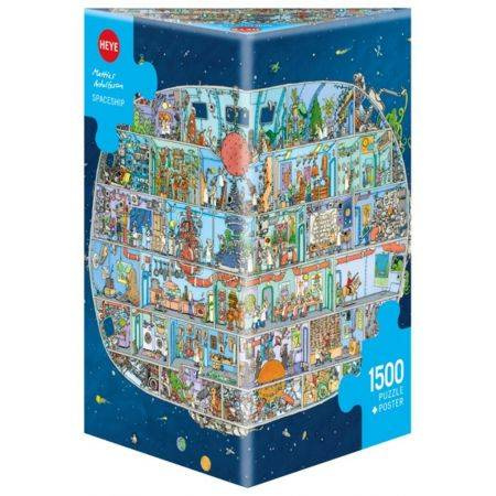 Puzzle 1500 Statek kosmiczny (Heye)