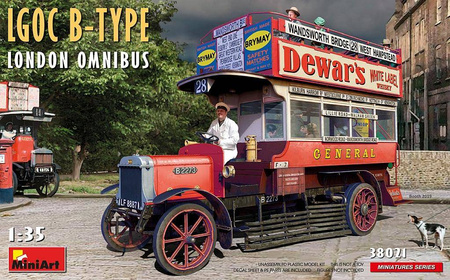 Mini Art 38021 LGOC B-Type London Omnibus