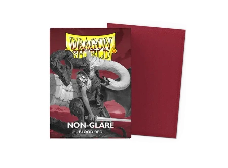 Koszulki Standard Dragon Shield Non-Glare Blood Red