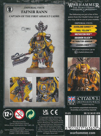 Imperial Fists Fafnir Rann