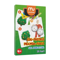 Karty Edu Piotruś Prawda-fałsz Muduko