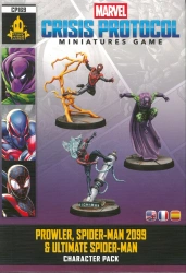 Marvel Crisis Protocol CP169 Prowler, Spider-Man 2099 & Ultimate Spider-Man Character Pack