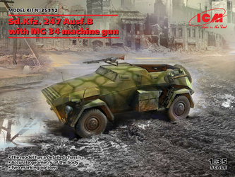 ICM 35112 Sd.Kfz. 247 Ausf.B with MG34