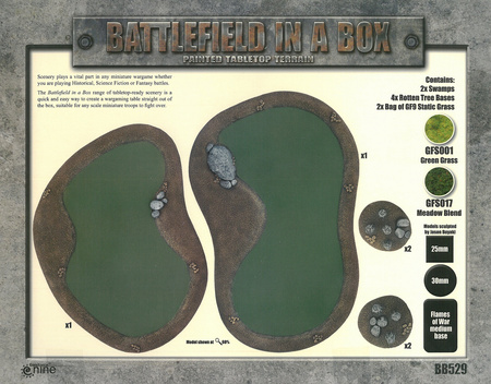 Battlefield in a Box BB529 Swamps - Bagna
