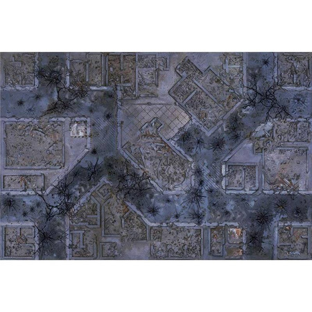 Mapa bitewna Kraken Wargames Gaming Mat 72"x48" / 183x122 cm - Warzone City