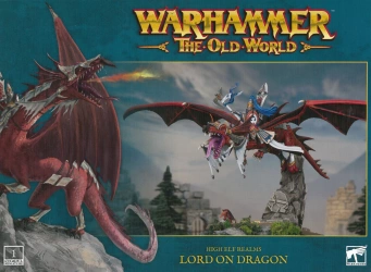 High Elf Realms Lord on Dragon / Archmage on Dragon - smok