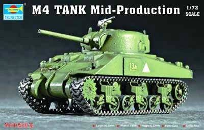 Trumpeter 07223 M4 Tank Mid Production