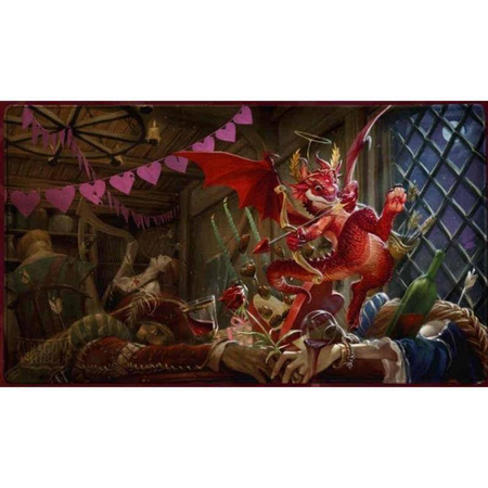 Playmata Valentine 2020, obszywana Dragon Shield