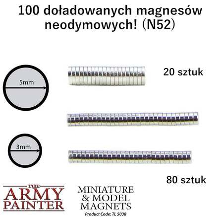 Army Painter Miniature & Model Magnets magnesy neodymowe 