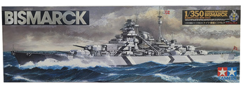 Tamiya 78013 Bismarck model plastikowy do sklejenia i pomalowania