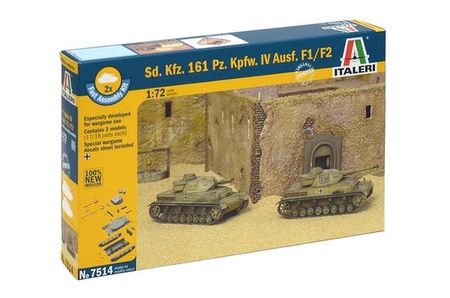 Italeri 7514 Pz. Kpfw. IV Ausf. F1/F2