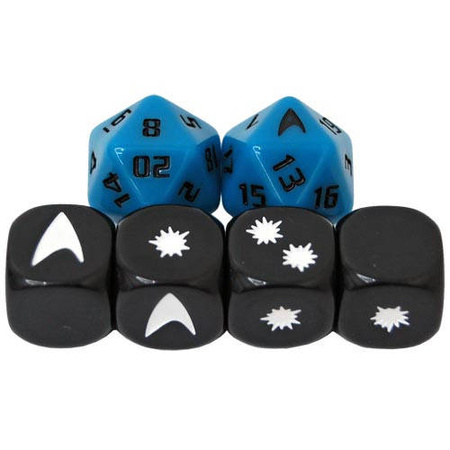 Star Trek Adventures RPG Science Division Dice Set