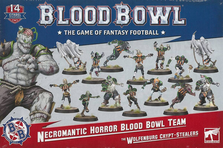Blood Bowl Necromantic Horror Team / Wolfenburg Crypt-Stealers - drużyna ghuli