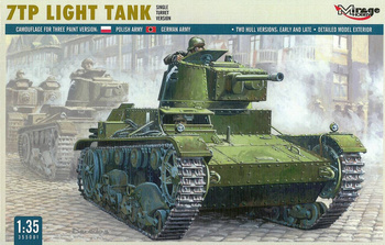 Mirage Hobby 355001 7TP Czołg Lekki Jednowieżowy