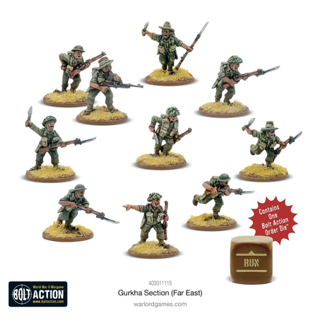 Bolt Action British Commonwealth Gurkha Section (Far East)