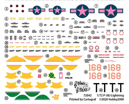 Hobby 2000 P-38J Lighting - Pacific 1944