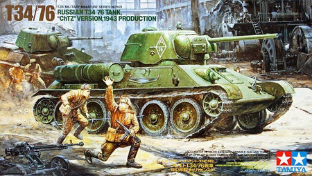 Tamiya 35149 Russian Tank T34/76 1943 Production