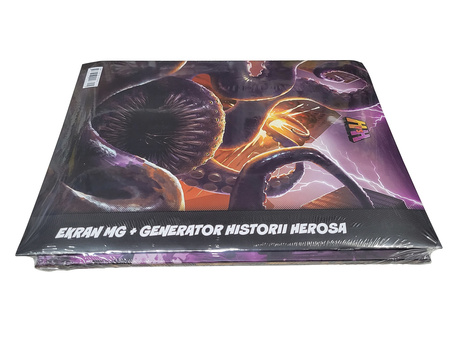 Herosi vs Horrory RPG Ekran Mistrza Gry + Generator Historii Herosa