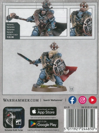 Space Wolves Wolf Guard Battle Leader