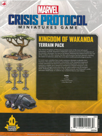Marvel: Crisis Protocol Kingdom of Wakanda Terrain