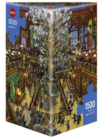 Puzzle 1500 Biblioteka (Heye)