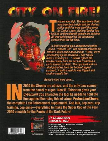 Cyberpunk RPG Protect & Serve