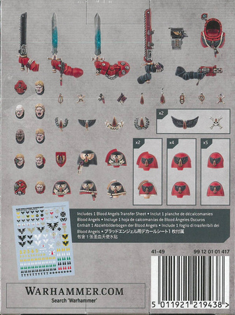 Blood Angels Upgrades & Transfers 