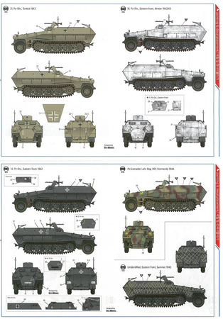 Acedemy 13540 Sd.Kfz.251/1 Ausf.C model plastikowy do sklejenia i pomalowania