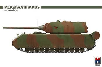 Model plastikowy do sklejenia i pomalowania Hobby 2000 Pz.Kpfw.VIII Maus