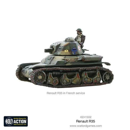 Bolt Action WWII French Renault R35 light tank