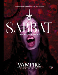 Vampire The Masquerade 5th Edition Sabbat Book ENG