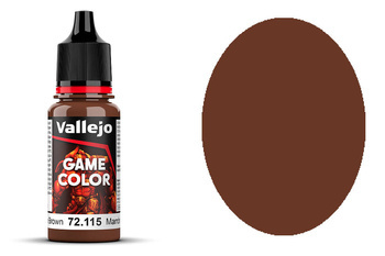 Farba Vallejo Game Color 67 72115 Grunge Brown