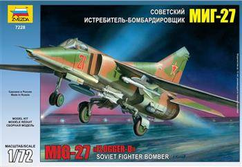 Zvezda 7228 Mig-27 Floger-D