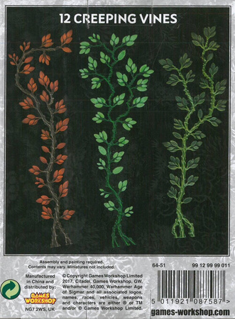 Citadel Creeping Vines - pnącza dodatki do modeli