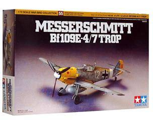 Tamiya 60755 Messerschmitt Bf109E-4/7Trop