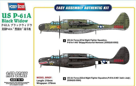Hobby Boss 87261 US P-61A Black Widow