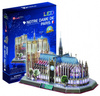 Puzzle 3D 149 el. LED Katedra Notre Dame