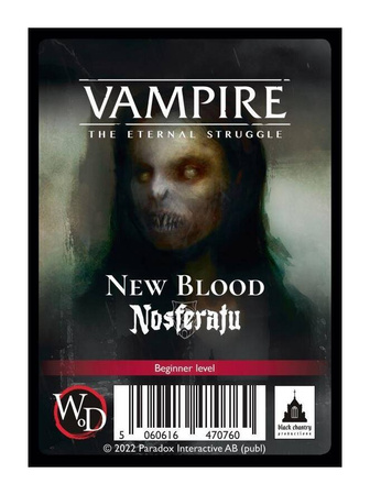 Vampire The Eternal Struggle: New Blood Nosferatu Starter