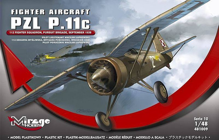 Mirage Hobby 481009 PZL P.11c 112 eskadra