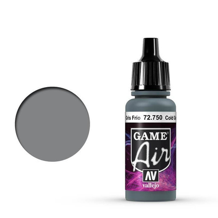 Farba Vallejo Game Air 72750  Cold Grey