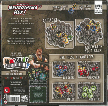 Neuroshima HEX 3.0 Boardgame ENG