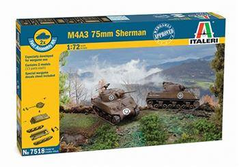 Italeri 7518 M4A3 75mm Sherman